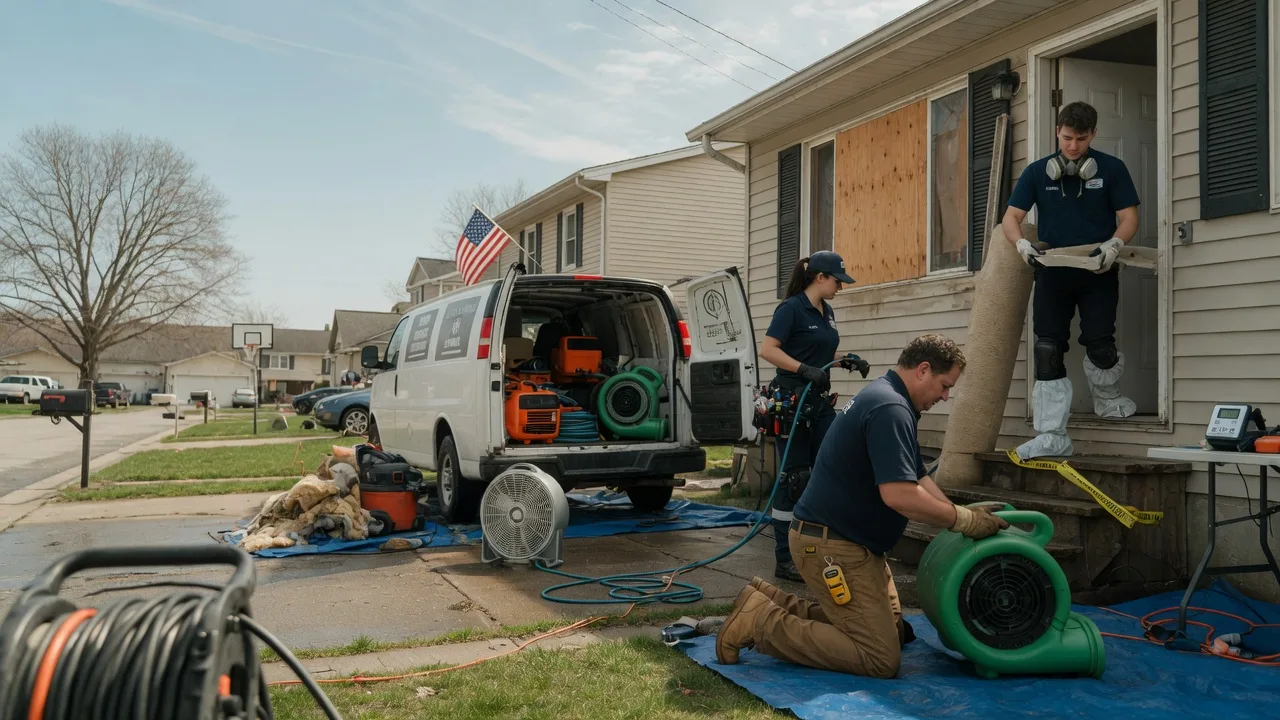 Water Damage Restoration in Salem, IN near me